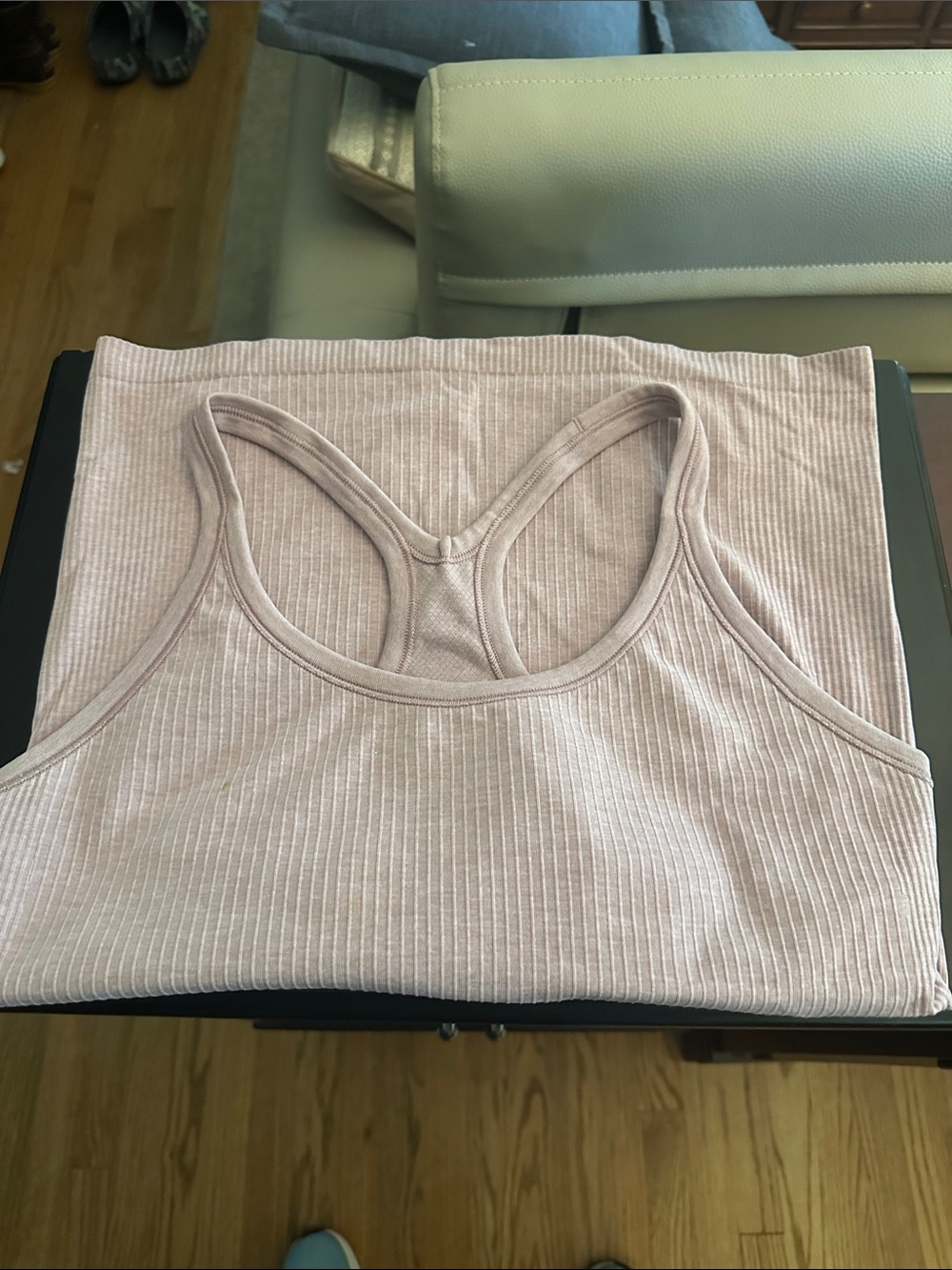 lululemon athletica Ribbed Racerback Tank - Light Pink - Picture 1 of 1